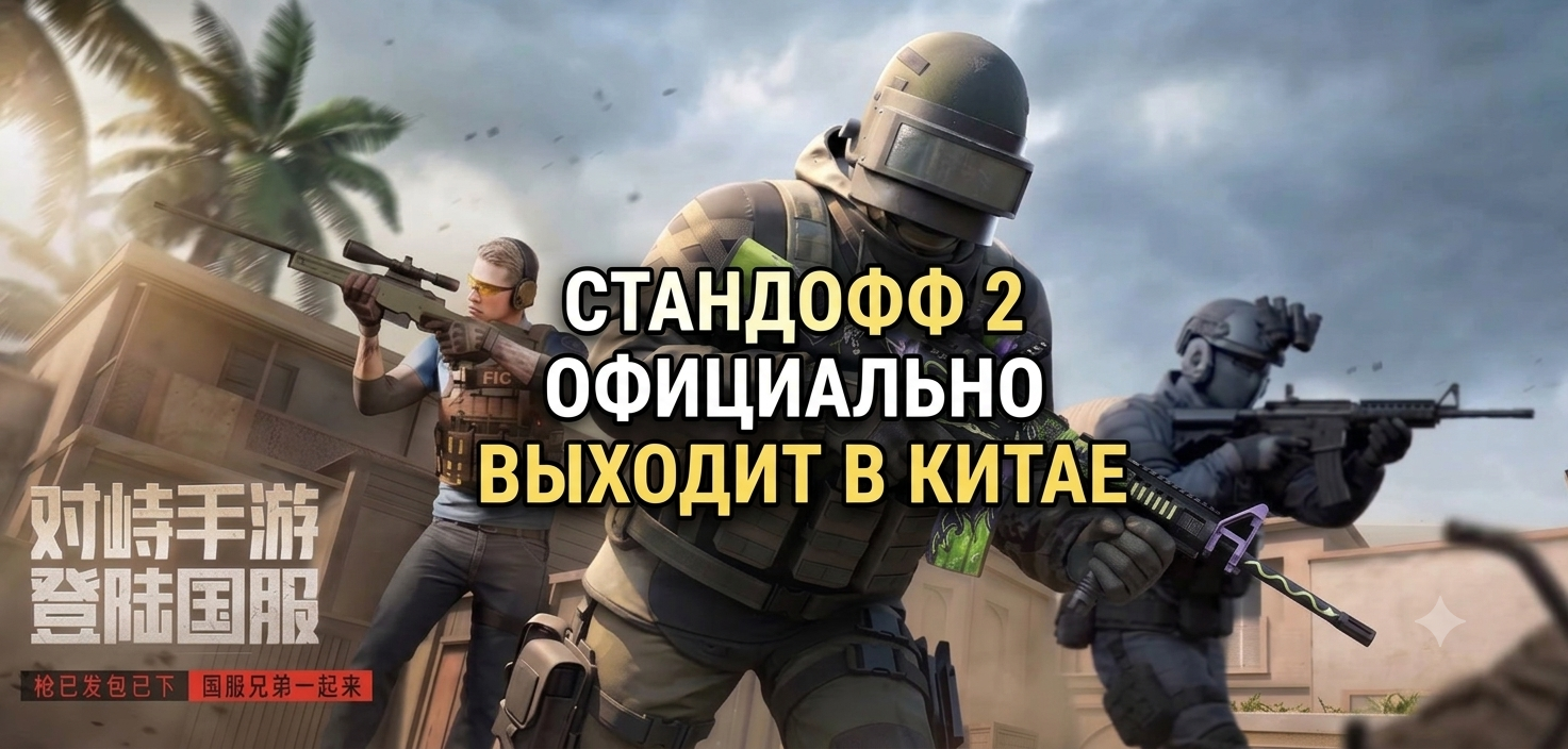 🇨🇳 Standoff 2 официально выходит в Китай — полный разбор новости